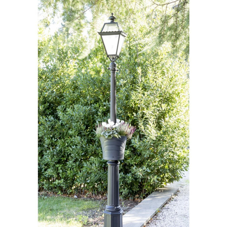 Bama Tulipano Blumenpot 5L 34,5 x 19 x 30 cm 4 Stück Anthrazit