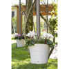 Bama Tulipano Blumenpot 5L 34,5 x 19 x 30 cm 4 Stück Weiß weiß