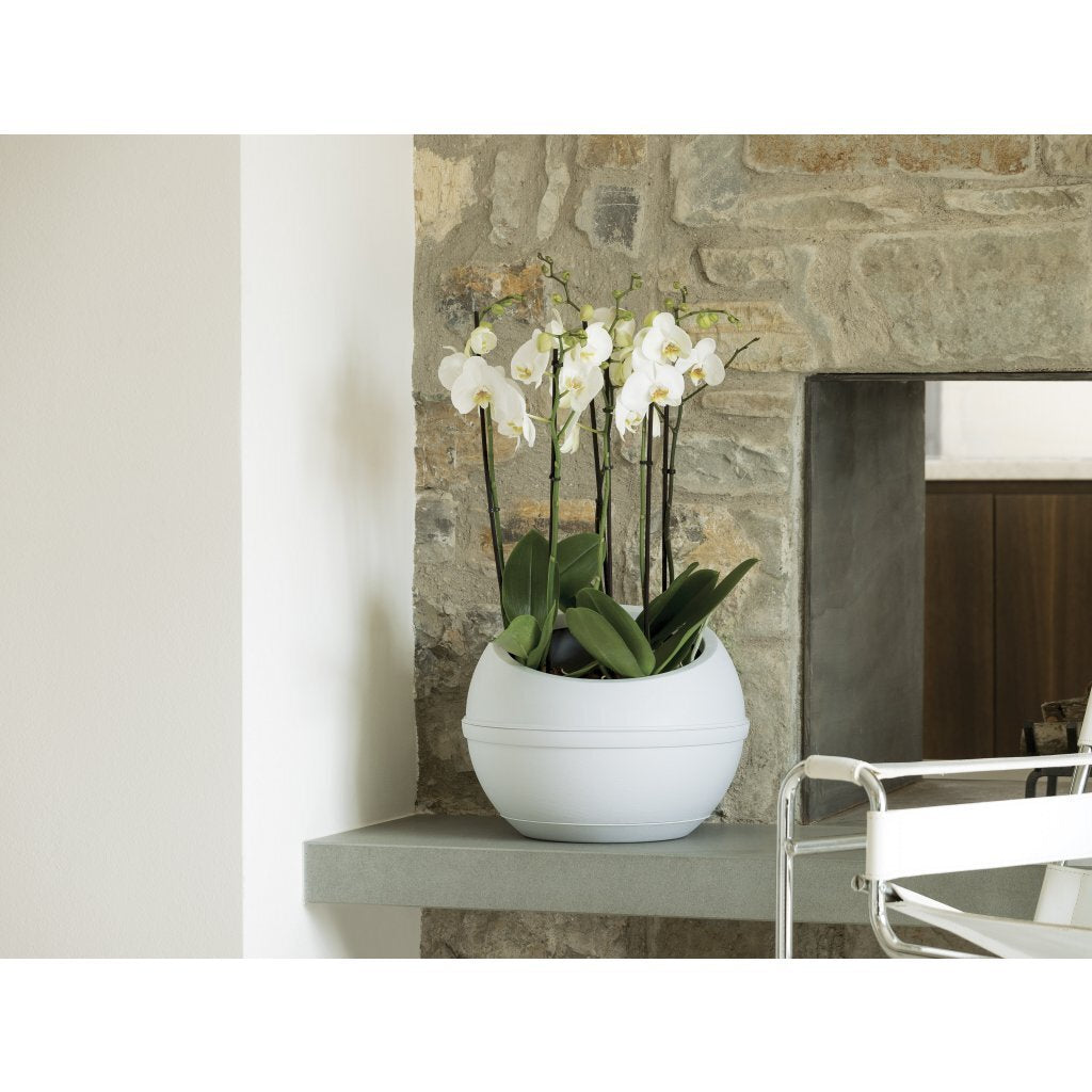 Bama Sfera Bloempot 23L 40,5x32 cm Weiß