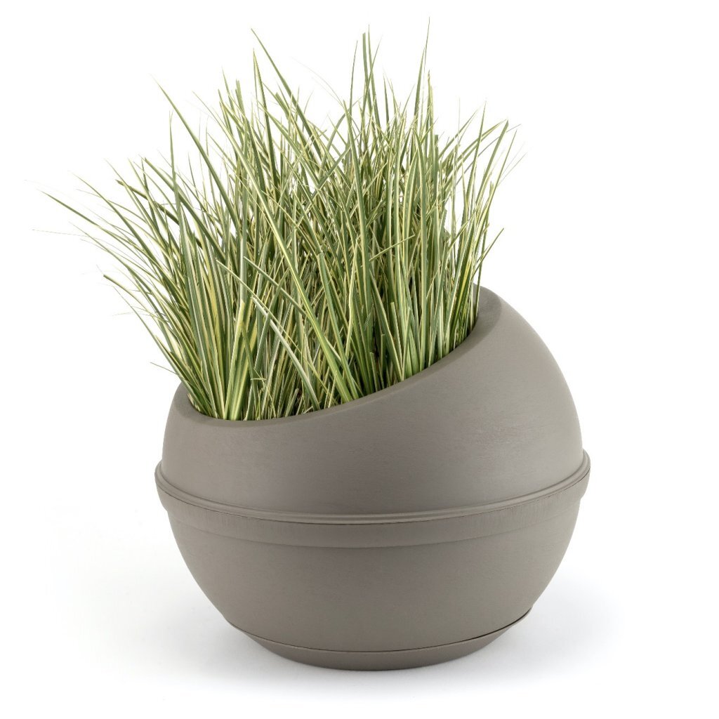 Bama Sfera Flowerpot 23L 40,5 x 32 cm Taupe