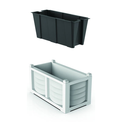 BAMA Kit Arredo Planer 80x42.5x42 cm Weiß