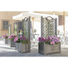 Bama Fioriera Separe Flower Box 80x42.5x150 cm Grau