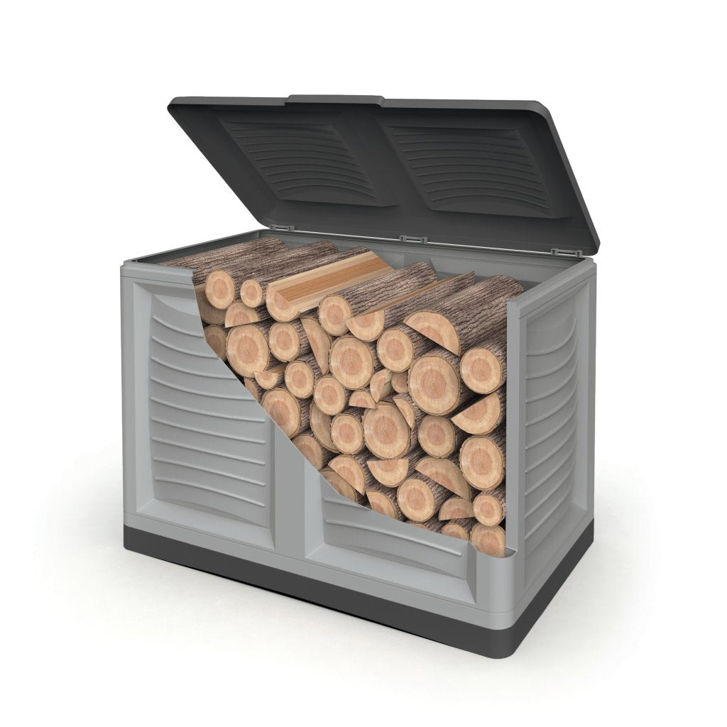 Bama Mettitutto Container 200L 78x45x64 cm Grau Anthrazit