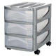 Bama Big Hobby Ladesystem mit 3 Ladungen 30 x 30 x 40 cm Silberweiß