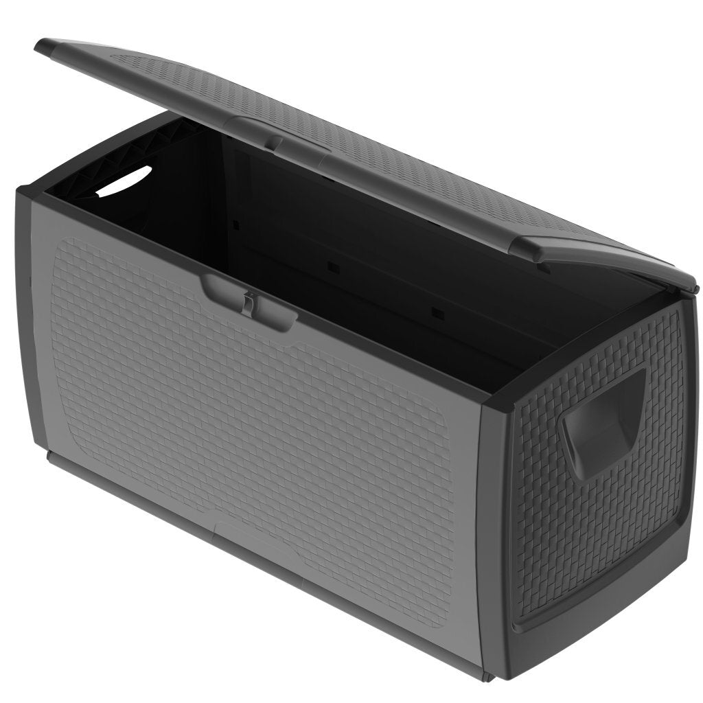 BAMA Mettitutto Container 350L 122x56x63 cm Grau Anthrazit