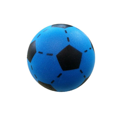 Andere Marken weicher Fußball 20 cm blau schwarz