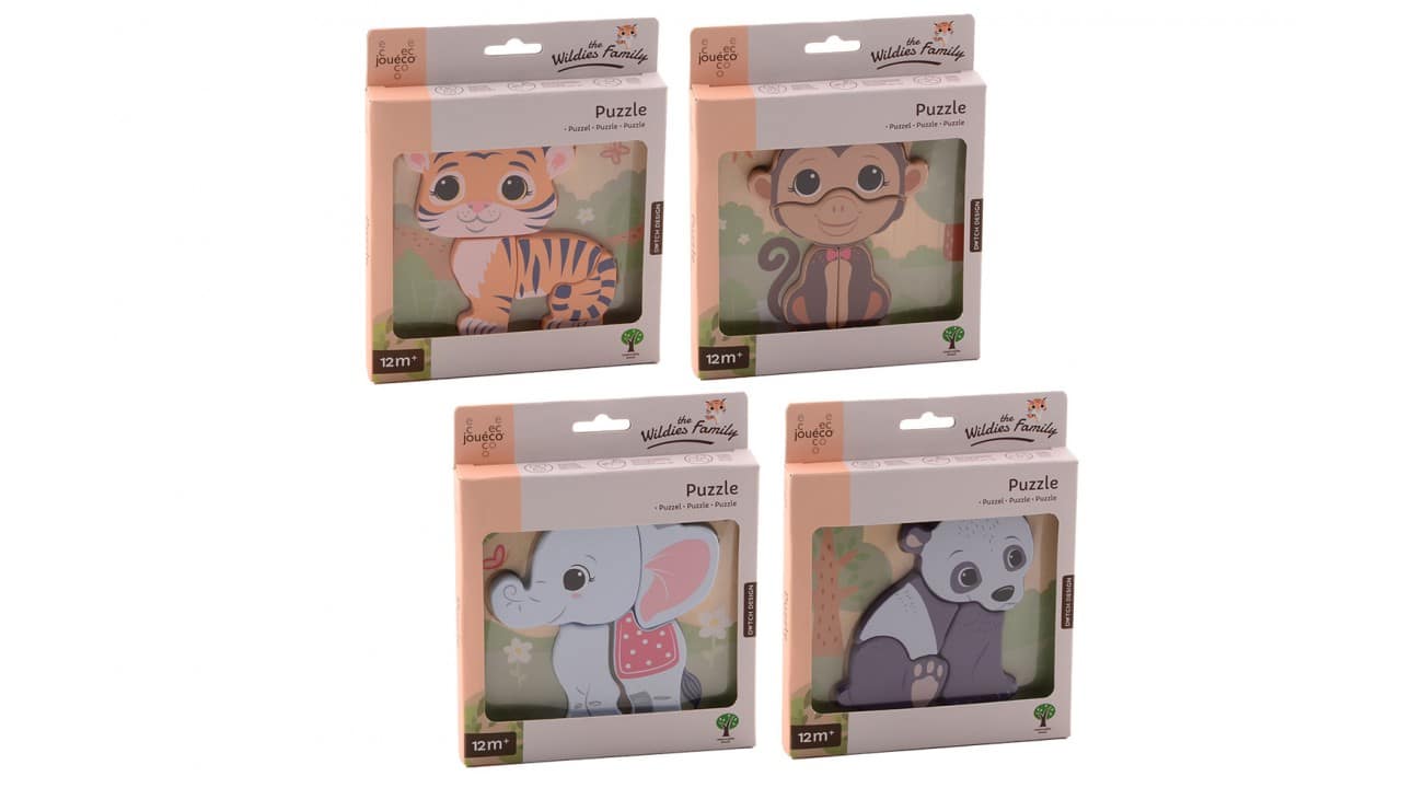 Cilgro jouéco Wildtier-Puzzle