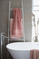 Bettwäschehaus transparent – gestreift – Baumwolle – Handtuch – 60 x 110 cm – Terra