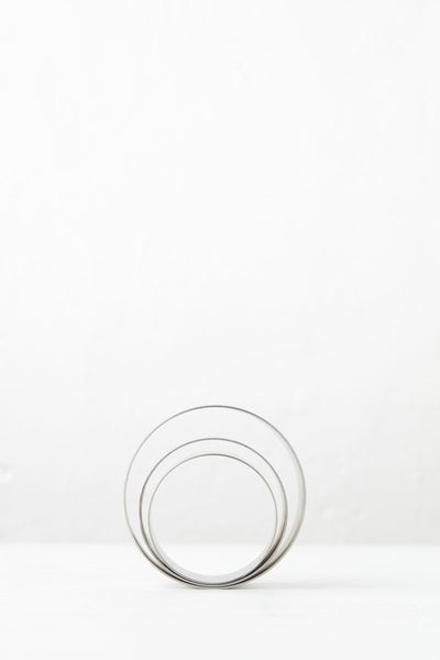 Point-Virgule-Garnierbesteck - Zierring - ohne Naht - ø 8,5 cm h 6 cm