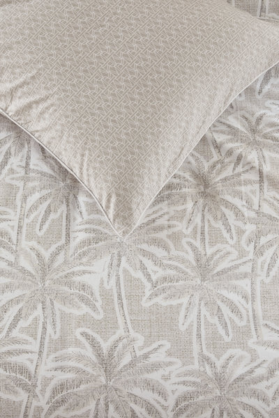 Riviera maison rivièra maison palm paradise Bettbezug – Doppelbett – 200 x 200 220 cm – Sand