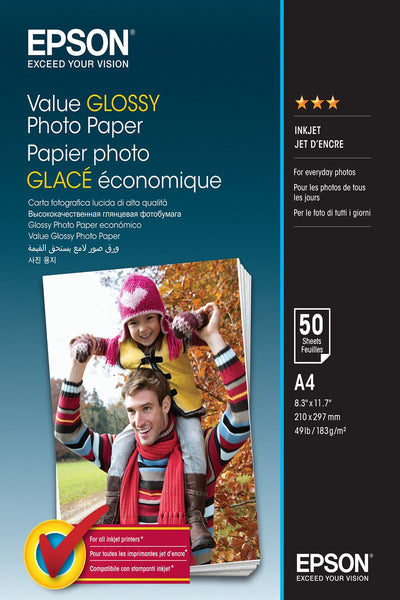 Hochwertiges Hochglanz-Fotopapier von Epson, mehrfarbiges Hochglanz-Fotopapier