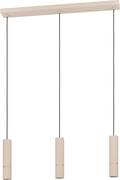 Eglo Caminia Hängelampe – gu10 – 77 cm – Sandfarbe Beigegold