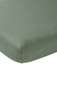 Meyco Baby Uni Spannbettlaken Beistellbett – Waldgrün – 50 x 90 cm