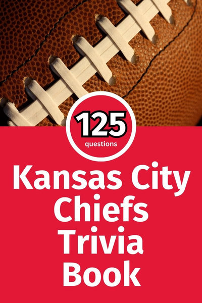 Trivia-Buch „Ty Kansas City Chiefs“.