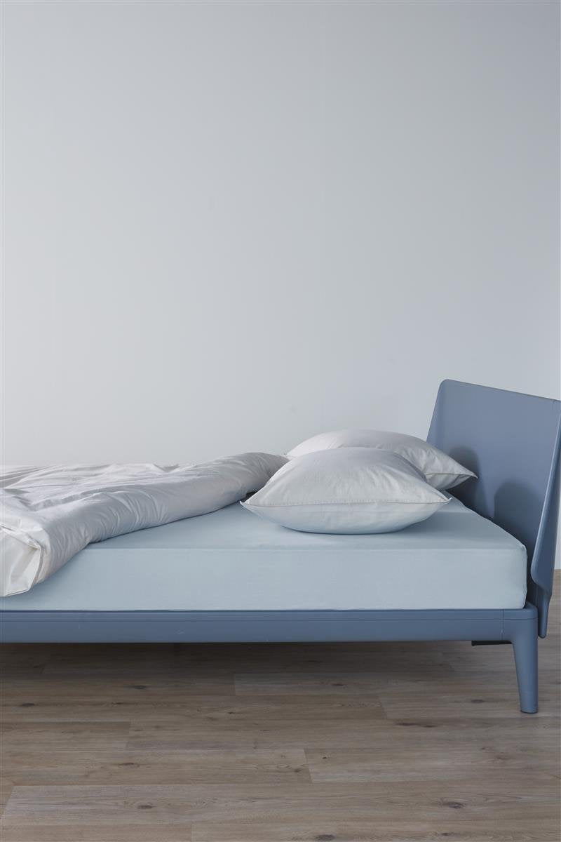 Beddinghouse – Jersey – Spannbettlaken – 180 x 220 cm – Hellblau