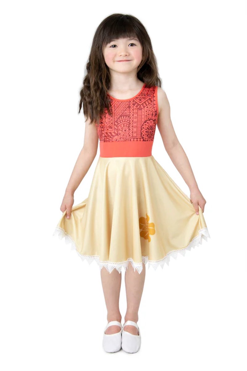 Kleine Abenteuer – Island-Twirl-Kleid – Größe 98-110