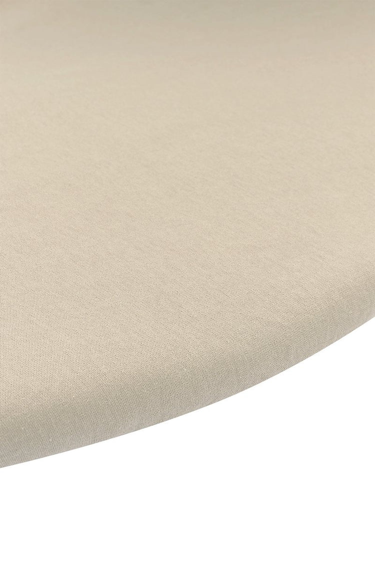 Meyco Baby Uni Spannbettlaken Laufstallmatratze – Sand – ca. 90 x 95 cm