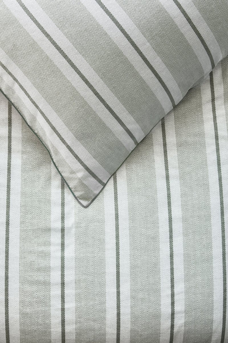 Riviera Maison Riviera Maison Silvan Bettbezug – Twin XL – 260 x 200 220 cm – grün