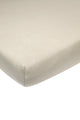 Meyco Baby Uni Spannbettlaken-Laufgittermatratze – Sand – 75 x 95 cm