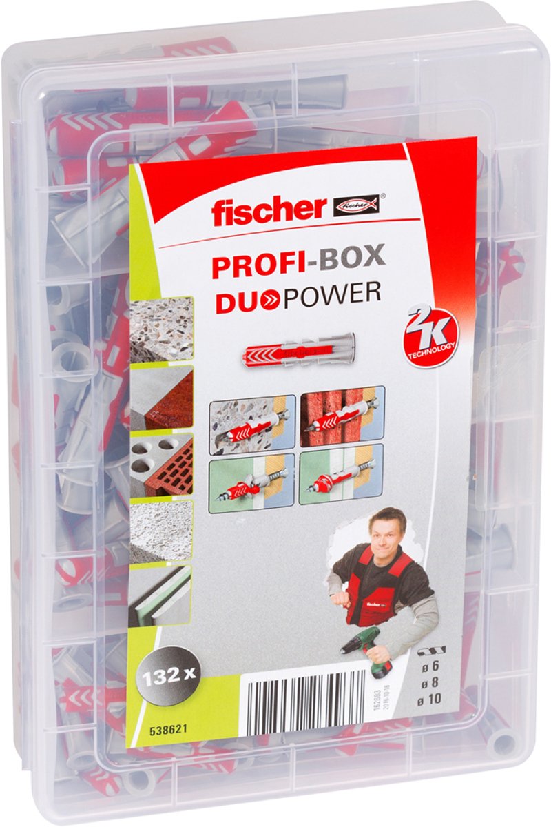 Fischer zb profibox duopower (nv) 1 stück - 538621