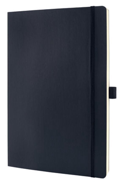 Sigel – Notizbuch – Conceptum Pure – A4 – Softcover – Schwarz – 194 Seiten – 80 Gramm – Diamant – Si-Co310