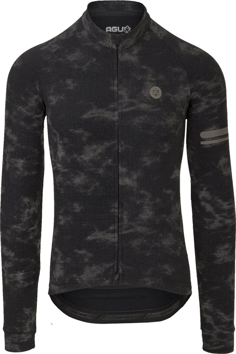 Agu reflektierendes Fahrradshirt langarm Essential Herren – Reflexion – Größe S