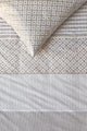 Riviera maison rivièra maison francesco Bettbezug – Einzelbetten – 240 x 200 220 cm – Sand