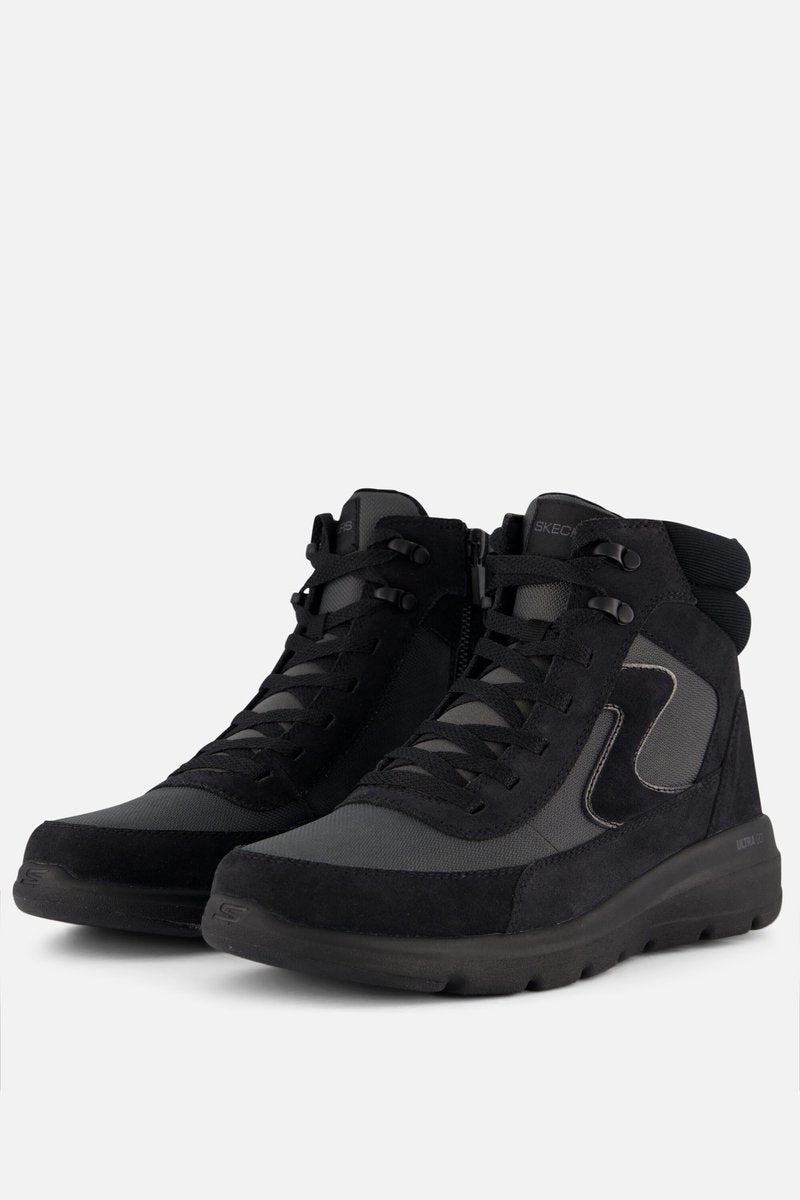 Skechers Glacial Ultra – Wanderlust Damen-Wanderstiefel – Schwarz