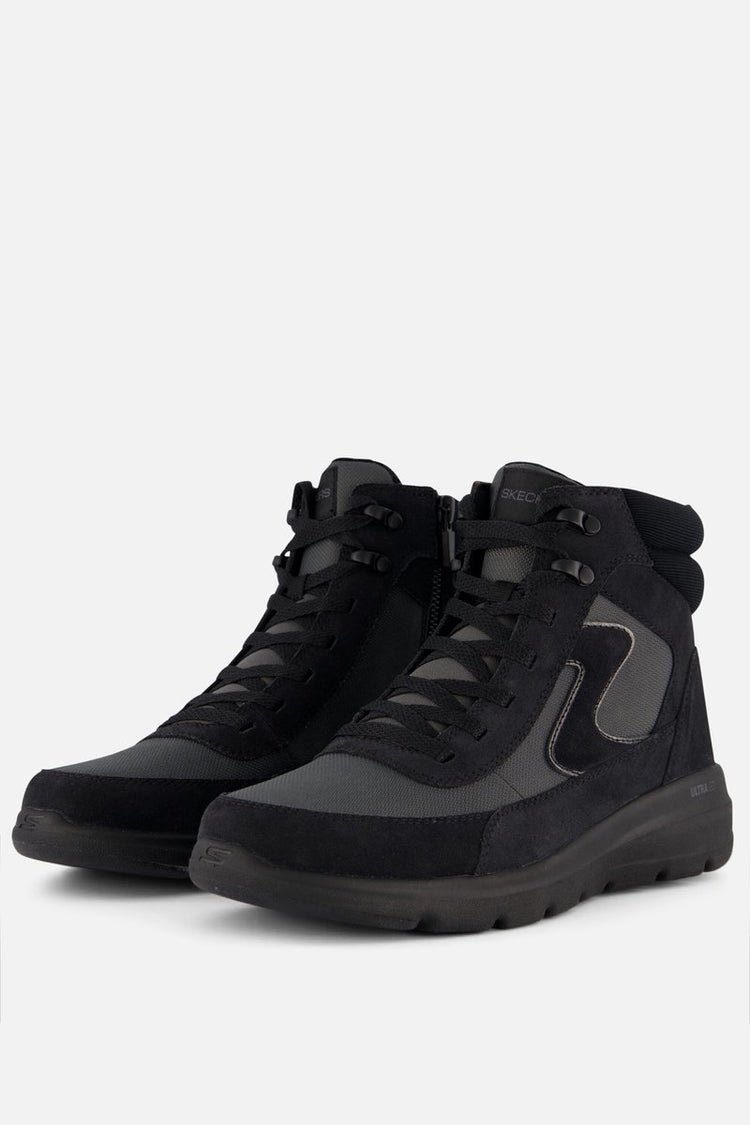 Skechers Glacial Ultra – Wanderlust Damen-Wanderstiefel – Schwarz