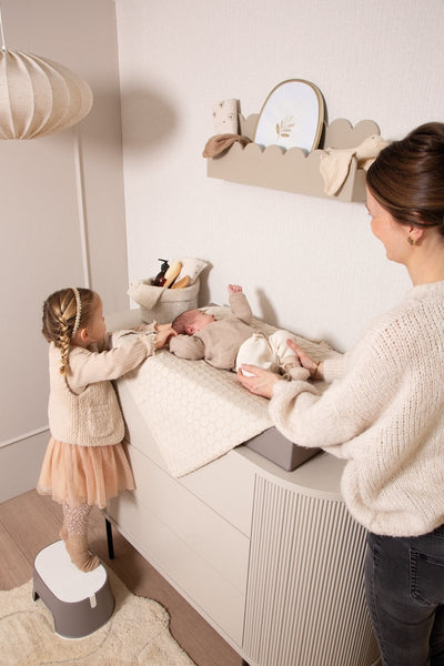 Bébé-jou Baby-Geschenkset Kreidebraun