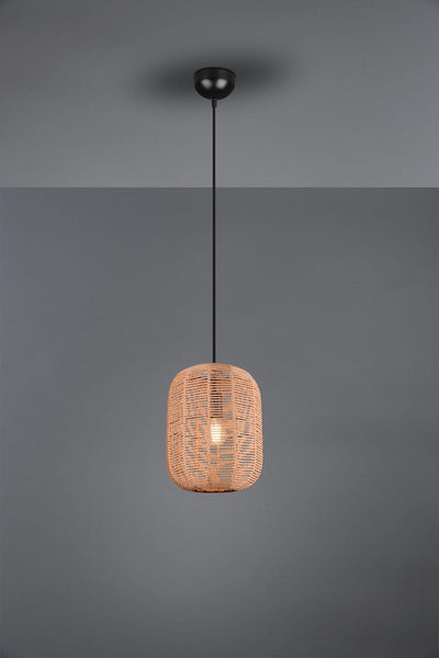 Trio runa - Hängelampe - schwarz matt - exkl. 1x E27 40W