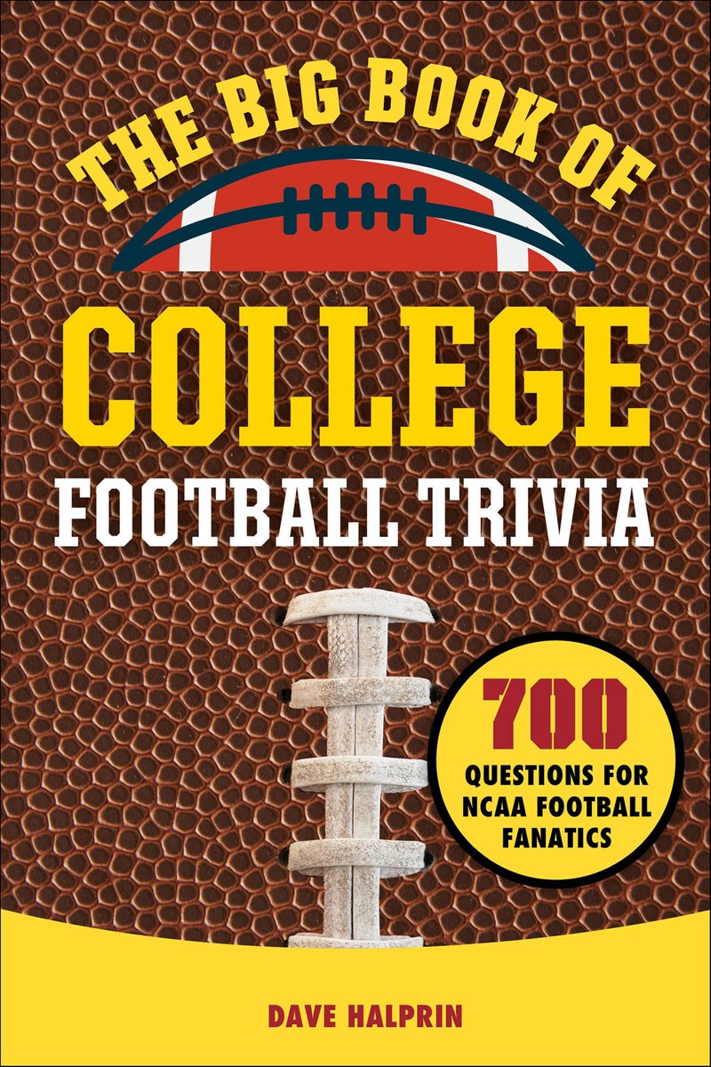Das große Buch mit College-Football-Trivia