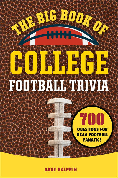 Das große Buch mit College-Football-Trivia
