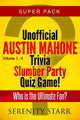 Ty inoffizielles Austin Mahone Trivia Slumber Par Quizspiel Super Pack Bände 1–4