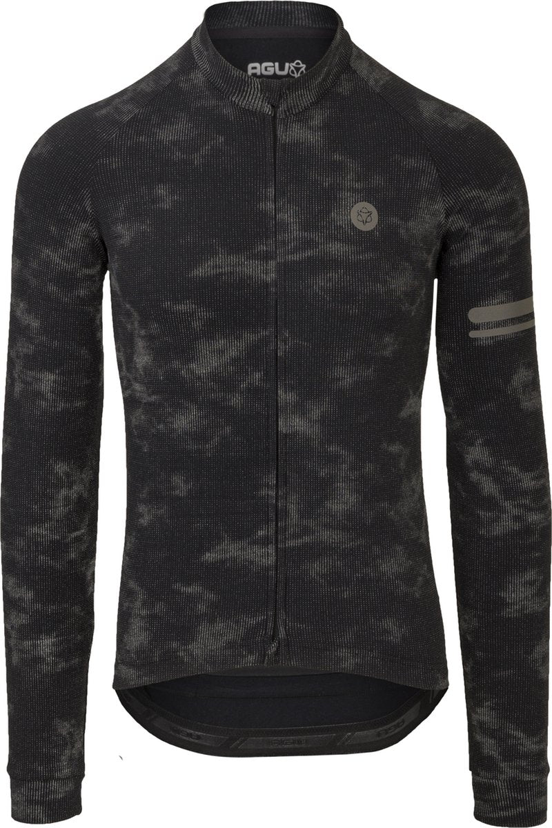Agu reflektierendes Fahrradshirt mit langen Ärmeln Essential Herren – Reflexion – Größe xxl