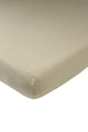 Meyco Baby Uni Spannbettlaken Beistellbett – Taupe – 50 x 90 cm