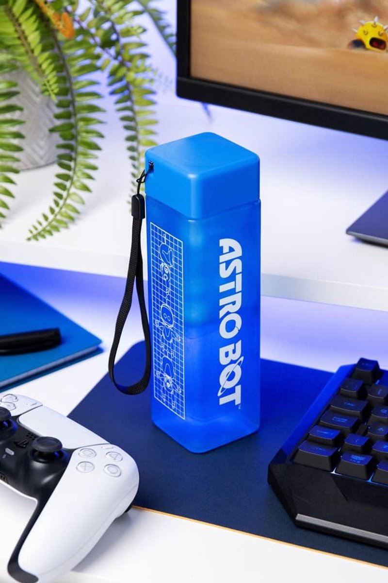 Paladone Produkte Astro Bot Metallwasserflasche Astro Bot Logo 500 ml Küche und Geschirr