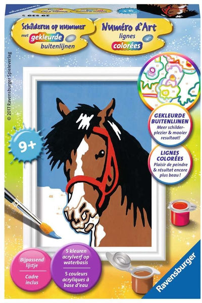 Ravensburger Malen-nach-Zahlen-Pferde-Look - Hobbypaket