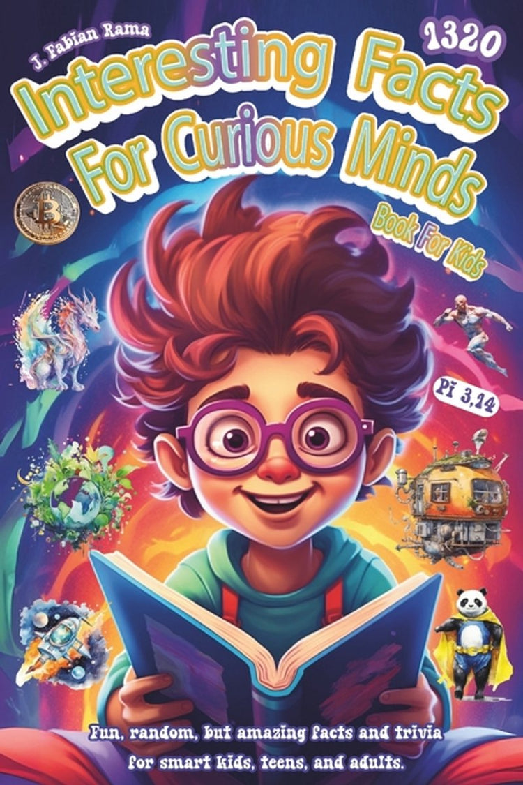 Buch mit interessanten Fakten für neugierige Köpfe für Kinder