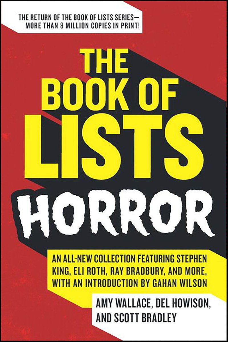 Das Buch der Listen: Horror