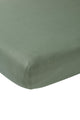 Meyco Baby Uni Spannbettlaken – Waldgrün – 60 x 120 cm