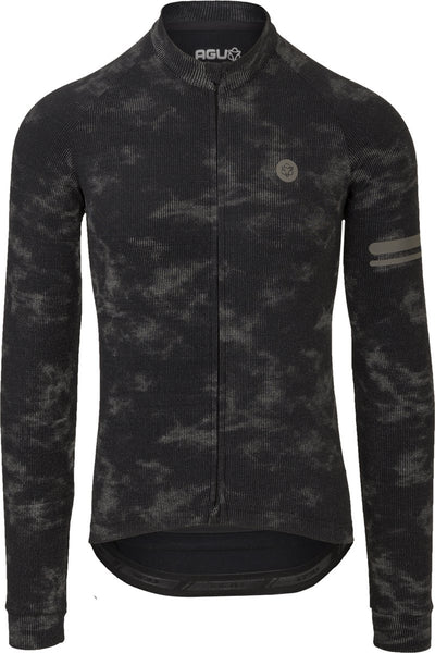 Agu reflektierendes Fahrradshirt langarm Essential Herren – Reflexion – Größe L