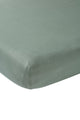 Meyco Baby Uni Spannbettlaken – Steingrün – 60 x 120 cm