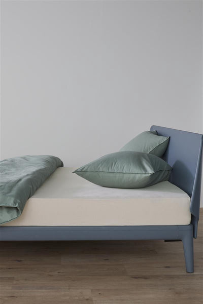 Bettwäschehouse – Jersey-Stretch – Spannbettlaken – 160 x 220 cm – natürlich – Premium-Qualität
