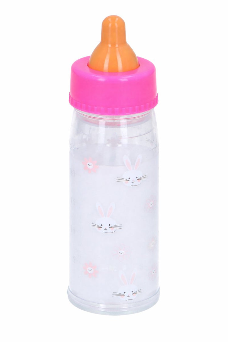 Eddy Toys magische Trinkflasche – 26088 – magische Trinkflasche für Puppen – magische Trinkflasche mit verschwindendem Effekt – Puppenzubehör – ab 18 Monaten – rosa