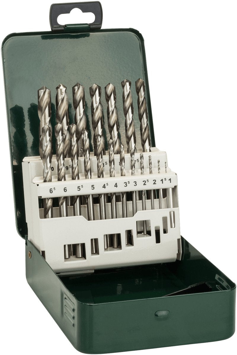 Bosch - 19-teiliges Metallbohrer-Set HSS-G, DIN 338