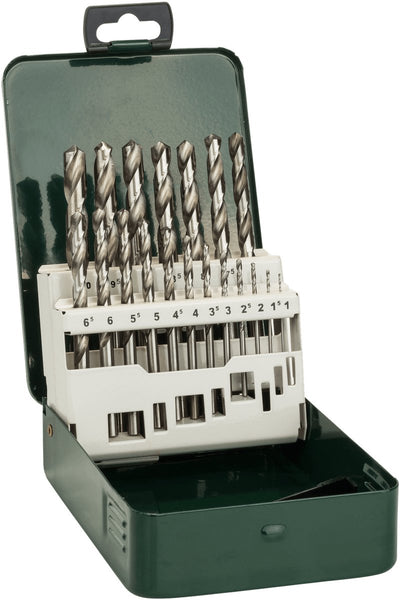 Bosch - 19-teiliges Metallbohrer-Set HSS-G, DIN 338
