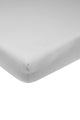 Meyco Baby Uni Spannbetttuch Juniorbett – Hellgrau – 70x140 150cm