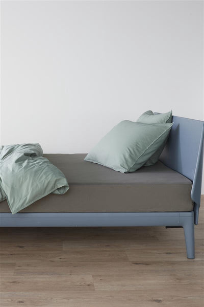 Beddinghouse – Jersey – Split-Topper – Spannbettlaken – 160 x 220 cm – Taupe