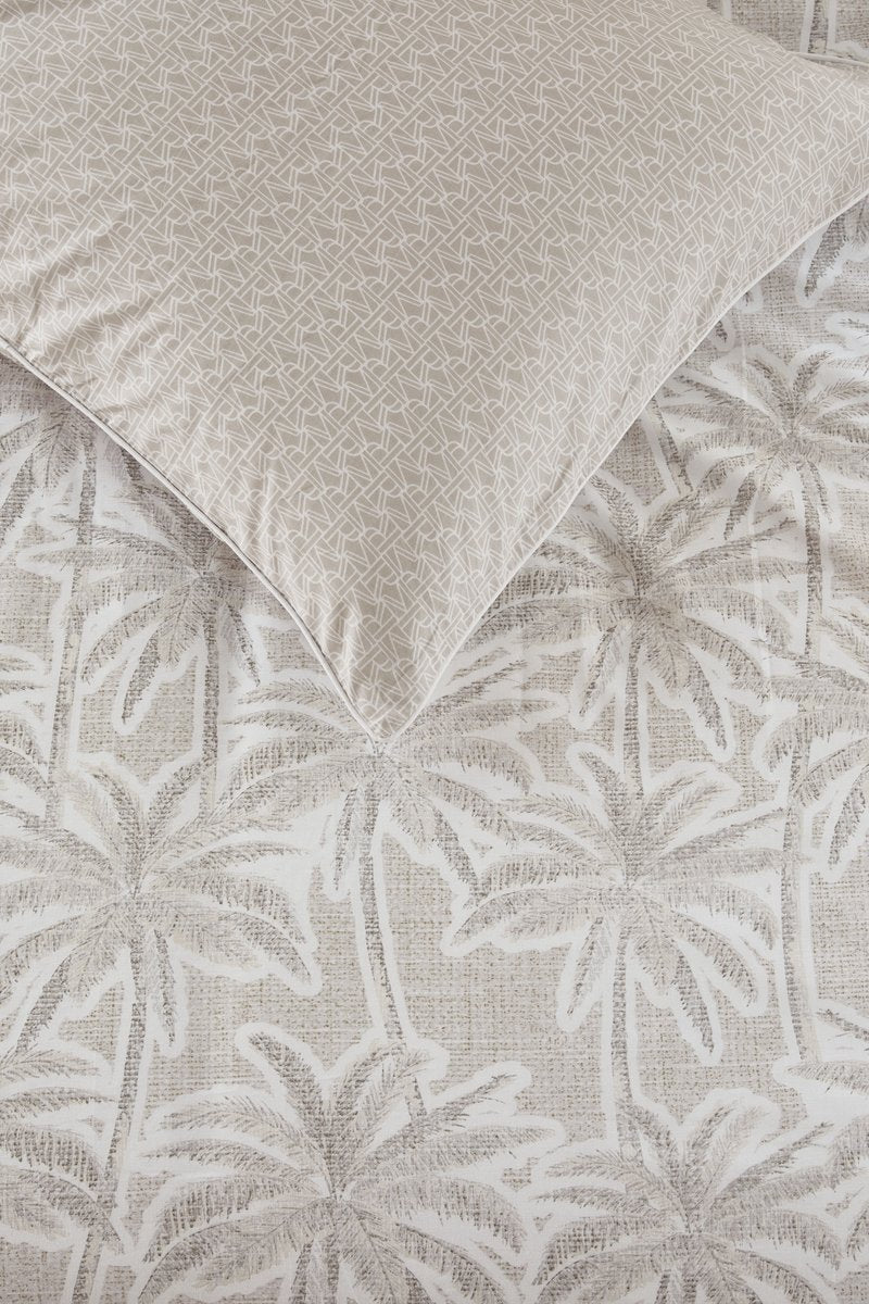 Riviera maison rivièra maison palm paradise Bettbezug – Doppelbett – 200 x 200 220 cm – Sand